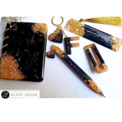 دفترچه  خودکاروبوکمارک رزینی